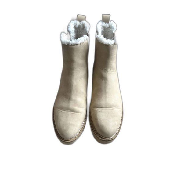 Jcrew Sherpa Lined Chelsea Boots Size 9 - Picture 6 of 6